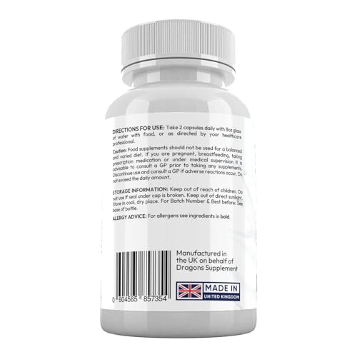 Fitspresso - Natural Ingredients - 60 Capsules 1 Month Supply Dragons Supplement