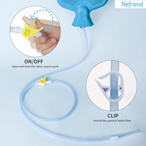 Nefriend-2L Enema Bag - Colon Cleanse - Constipation Relief - Vaginal Cleanse - Men's Health Msupps.com