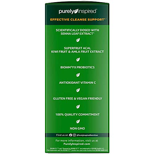 Detox Cleanse | Purely Inspired 7 Day Cleanse + Probiotics | Acai Berry Cleanse | Whole Boody Cleanse Detox Purely Inspired