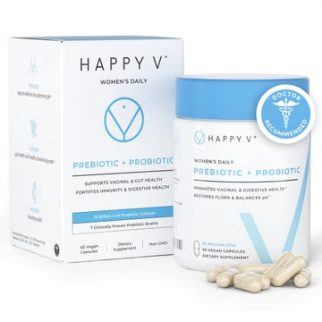 Happy v Dr. Formulated Vaginal Probiotics for Women, Clinically Proven Womens Probiotic