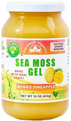 EverSmith Organics - Wildcrafted Irish Sea Moss Gel | Made in USA | Rich in Vitamins EverSmith Organics