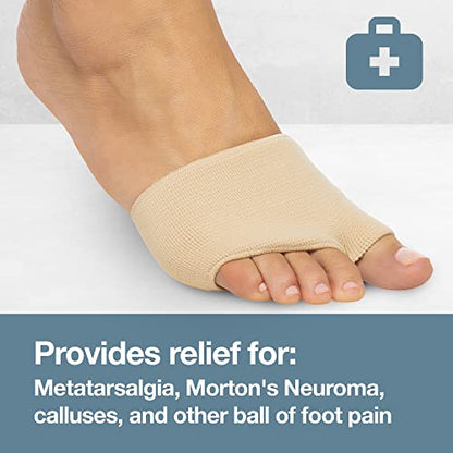 ZenToes Metatarsal Pads for Men and Women - Ball of Foot Pain Relief