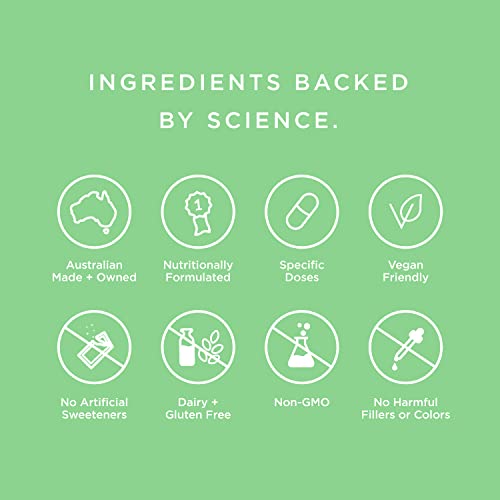 JSHealth Super Greens Powder - Greens & Collagen Powder - Superfood Powder with Marine Collagen Peptides JSHealth