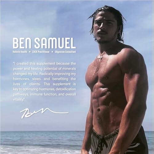 Amarna Alchemy Vitality Trace Minerals Supplement - Zinc with Copper, Selenium Amarna Alchemy