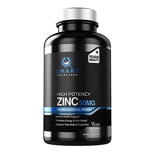 High Potency Zinc Picolinate 50MG- Vegan Zinc Supplement, Supports