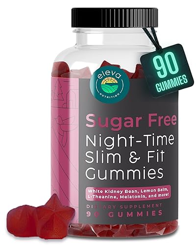 Eleva Nutrition Sugar-Free Night-Time Slimming Gummies - Keto Friendly Hunger Suppressant