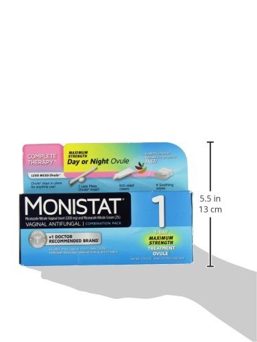 Monistat Combination Pack with 1-Ovule Insert with Applicator and External Cream Monistat