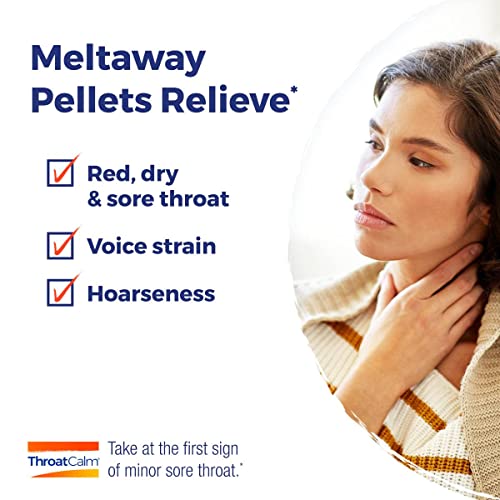 Boiron ThroatCalm On The Go for Pain Relief from Red, Dry, Scratchy, Sore Throats and Hoarseness Boiron