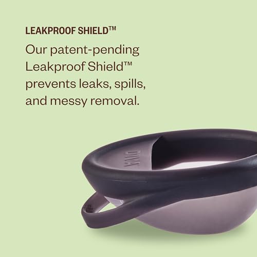 Diva Disc - Comfortable, Reusable Menstrual Disc with Leakproof Shield - Period Disc for Up to 12 Hours DivaCup