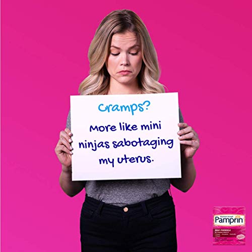 Pamprin Max Menstrual Pain Relief, Maximum Strength, Caplets, 24 ct. Pamprin