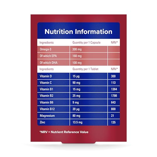 Seven Seas Omega-3 & Multivitamins Man, With B Vitamins and Magnesium, 30-Day Duo Seven Seas