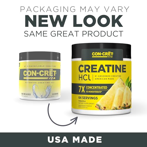 CON-CRET Creatine HCl Powder | Supports Muscle, Cognitive, and Immune Health ProMera Sports