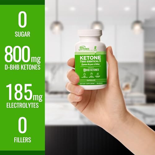 Real Ketones BHB Exogenous Ketones Keto Pills Keto Electrolytes Pills for Enhanced Real Ketones