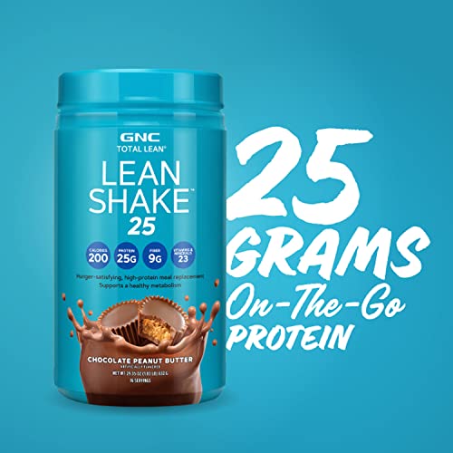 GNC Total Lean | Lean Shake 25 Protein Powder | High-Protein Meal Replacement Shake GNC