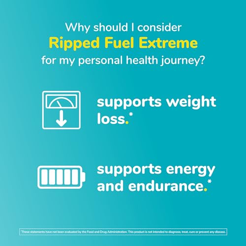 Twinlab Ripped Fuel Extreme - Energy Supplement to Support Weight Management & Muscle Health Twinlab