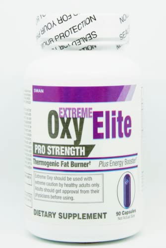 Swan Extreme OxyElite Pro Strength Thermogenic Fat Burners,Capsule, 90 Count 