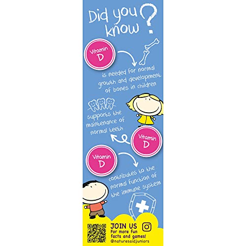 Natures Aid Vitamin D3 Mini Drops for Infants and Children, Sugar Free, 50ml natures aid