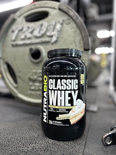 NutraBio Classic Whey Protein Powder- 25G Protein Per Scoop - Full-Spectrum Amino NutraBio
