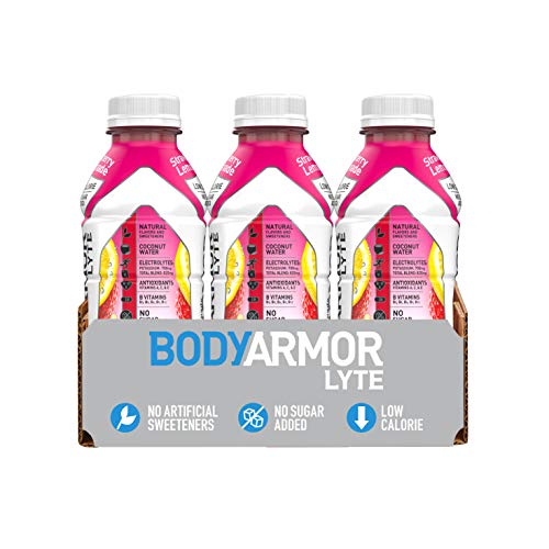 BODYARMOR LYTE Sports Drink Low-Calorie Sports Beverage, Strawberry Lemonade BODYARMOR