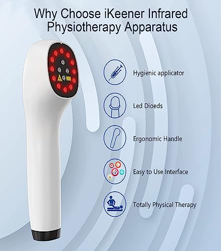 iKeener Handheld Light Therapy for Pain Relief,Portable Low-Level Light Therapy for Dogs and Humans iKeener