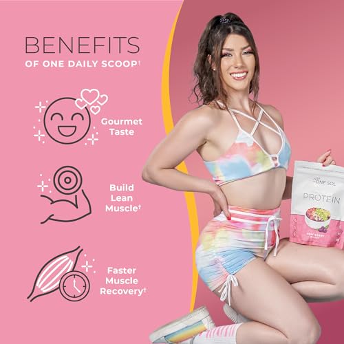 One Sol Protein Powder, Lean & Low Carb, No Bloating, Gluten Free, Lactose-Free One Sol