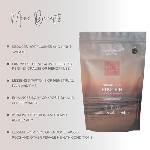Simone Thomas Wellness Pause The Meno Vegan Chocolate Protein Powder