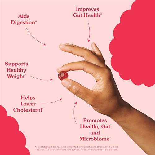 Bellway Super Fiber Gummies for Adults - Sugar Free Organic Fiber Supplement Bellway