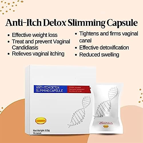 FemiPure Anti-Itch Detox Slimming Capsule Suppository,AnnieCare Instant Anti-Itch Detox tsoneoo