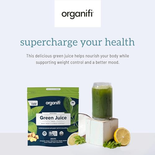 Organifi Green Juice - Organic Superfood Powder - 180-Day Supply - Organic Vegan Green Organifi