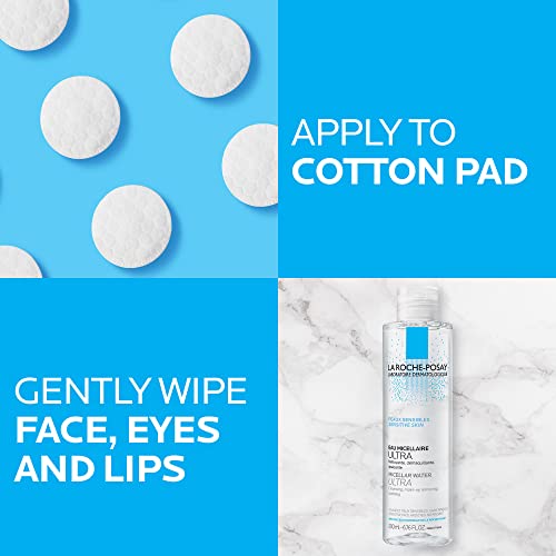La Roche-Posay Micellar Cleansing Water for Sensitive Skin, Micellar Water La Roche-Posay