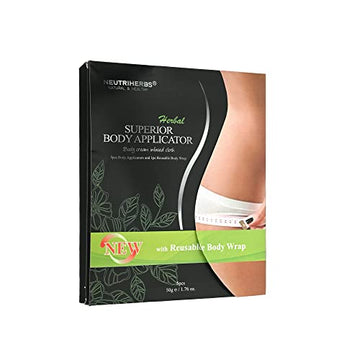 Neutriherbs Body Applicator with Wrap, Effective Nature Formula to Shape, Tone, Firm Body