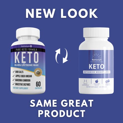 Nutriumph Keto BHB exogenous ketones | Keto Diet Pills | Advanced Ketone Supplement Nutriumph