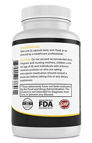 HMS Nutrition 550mg Berberine HCL from Berberis Aristata Root