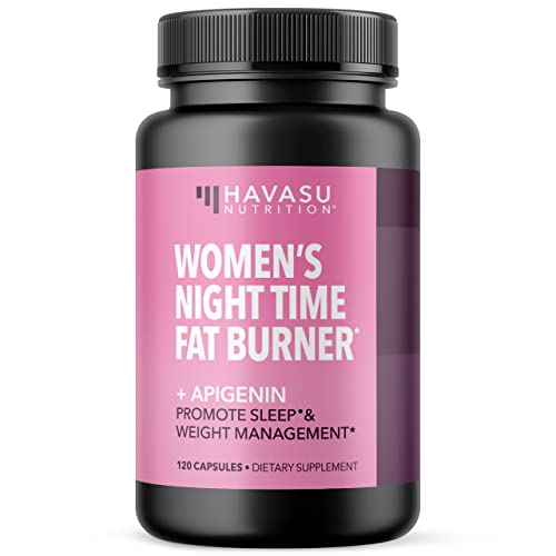 HAVASU NUTRITION Night Time Fat Burner Weight Loss Pills for Women