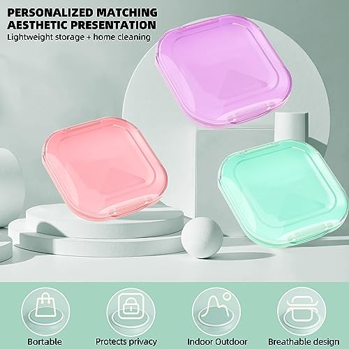 OFIDUS Retainer Case, Aligner Case with Silicone Protection Pad, Compact Orthodontic OFIDUS