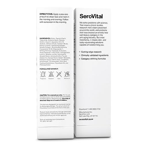 SeroVital Beauty RetinAll Daily Serum – Redefining Retinol – Retinoid Skin Serum Serovital
