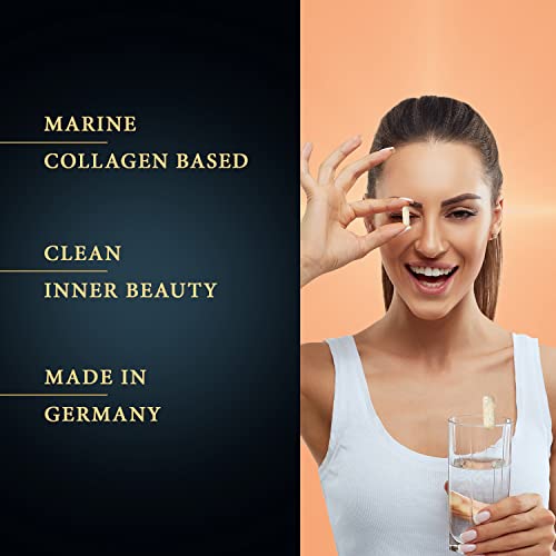 Marine Collagen - 60 Capsules of Type 1 Hydrolysed Marine Collagen SatinNaturel