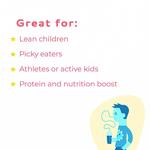 Grow Daily 3+ Shake Mix 7-serving Canister by Healthy Heights - Protein Powder (Vanilla) Healthy Height