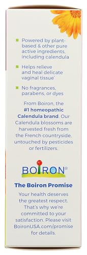 Boiron YeastCalm Homeopathic Suppositories for Yeast Infections, Burning, Discharge Boiron