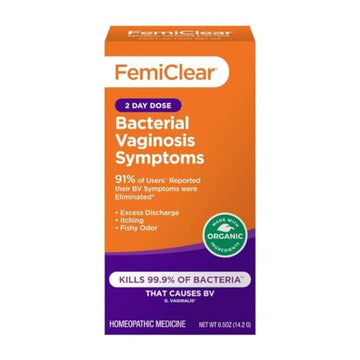 FemiClear (BV) Symptoms - Vaginal Ointment for Fishy Odor, Excess Discharge, Itching & Discomfort