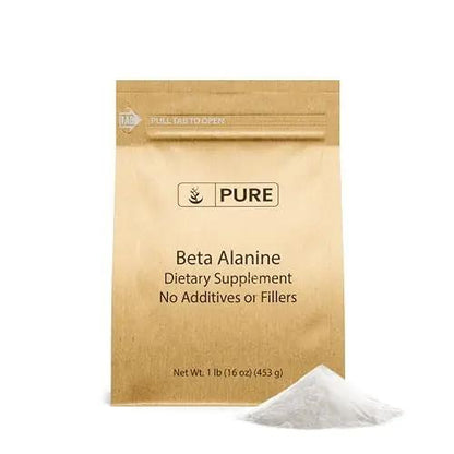 Pure Original Ingredients Beta Alanine Powder Non-GMO, Non-Essential Amino Acid