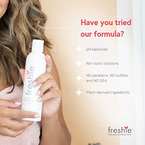 freshie Natural Feminine Care pH-Balanced Cleansing Wash Odor-Blocking Plant-Based freshie Natural Feminine Care