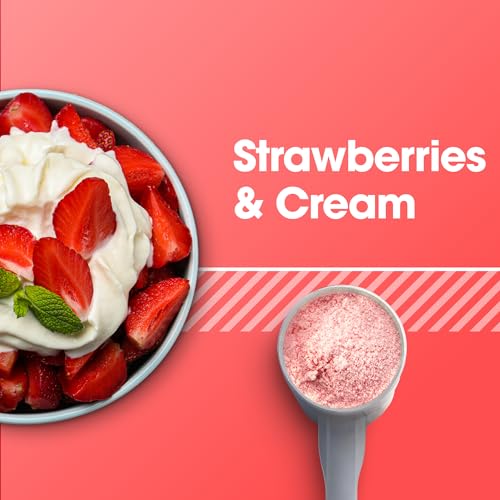 Optimum Nutrition Gold Standard 100% Whey Protein Powder, Strawberries & Cream Optimum Nutrition