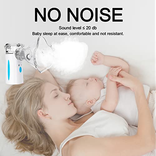 Portable Nebulizer - Rechargeable Nebulizer Machine for Adults and Kids Naweti