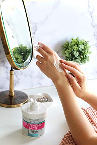 Advanced Clinicals Bulgarian Rose Anti Aging Vitamin E Moisturizer Body Lotion & Face Advanced Clinicals