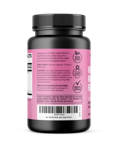Night Time Fat Burner for Women | Weight Loss and Sleep Support Blend With Apigenin HAVASU NUTRITION