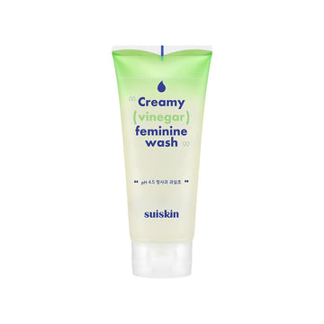 Suiskin Green Apple Vinegar Feminine Wash | Removes odor, pH balanced with Vegan Probiotics, Fragrance-free