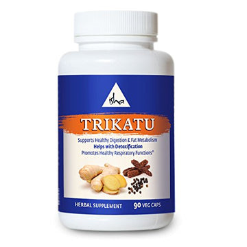 ISHA Organic Trikatu Supplements - Promotes Digestion and Metabolism, Supports Detoxification