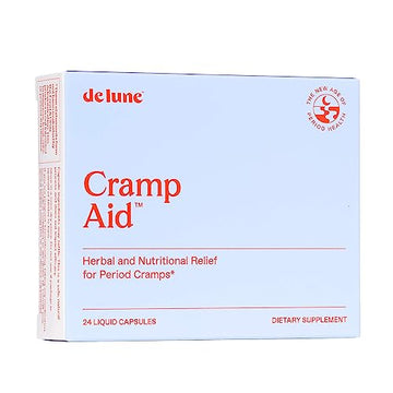 De Lune Cramp Aid, Herbal and Natural Relief for Period Cramps with Fenugreek Seed