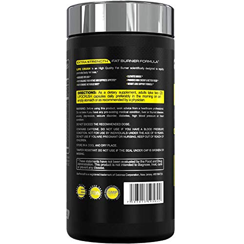 Forzagen Lipocrush Thermogenic Fat Burner for Men and Women, 90 Belly Fat Burner Forzagen